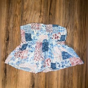 American Eagle Strapless Top